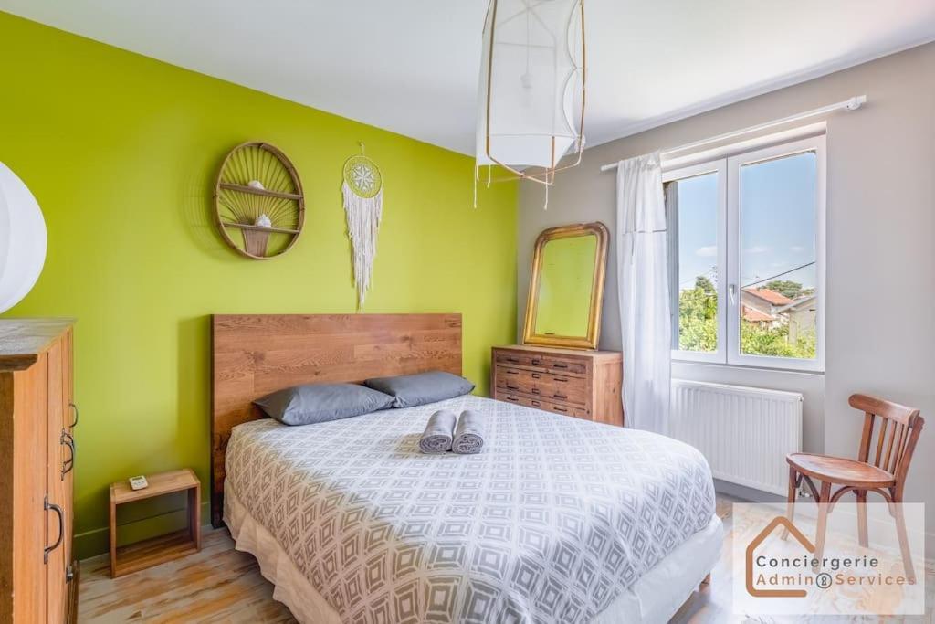 Maison A Lyon Parilly Avec Piscine, Jardin, Parking Prive & Proche Eurexpo Venissieux Exterior photo